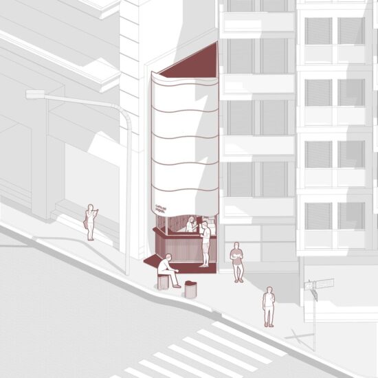 Rare Studio | 4㎡，阿根廷城市极致小咖啡店-Caffe del Popolo