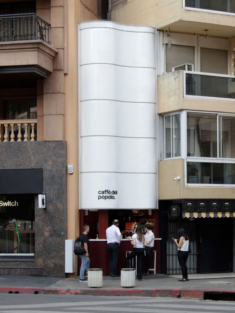 Caffe del Popolo,咖啡店设计案例,Rare Studio,咖啡店设计,小咖啡店,国外咖啡店设计,4㎡咖啡店设计