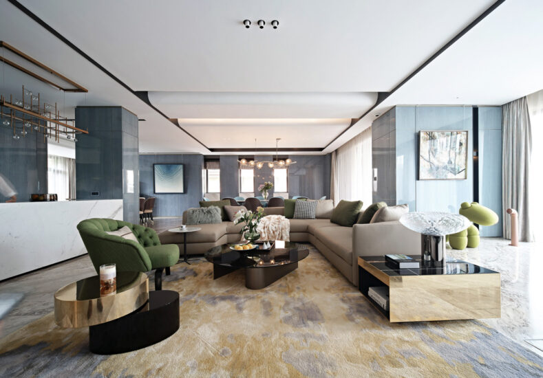 金螳螂.上海设计院 | 1460㎡，上海苏河湾豪宅设计