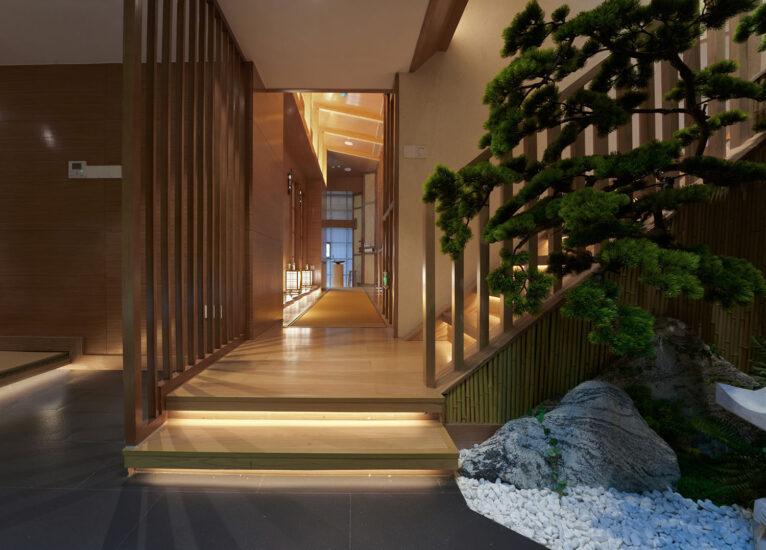 文华东方设计 | 深圳汐SPA-拂境清幽禅意深