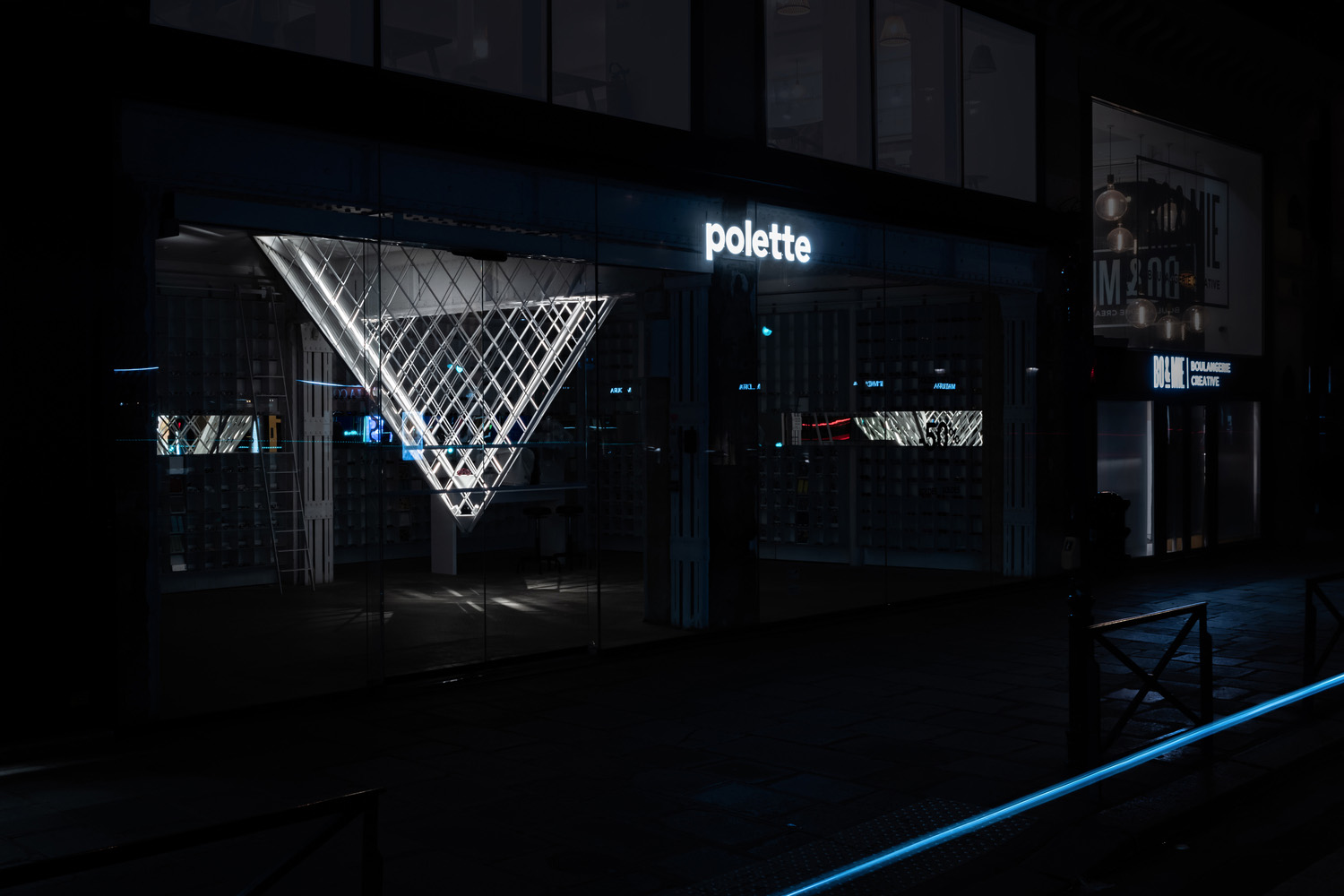 zU-studio,Polette,眼镜零售店设计,眼镜店设计,零售店设计,线下体验店设计,Polette眼镜店,眼镜店设计案例