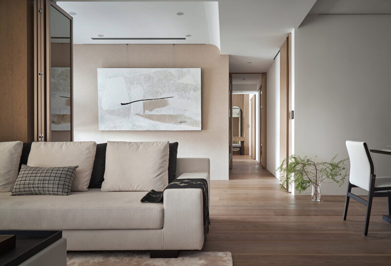 YPJL 元朴设计 | 90㎡，中国·台北容纳百变的永恒公寓