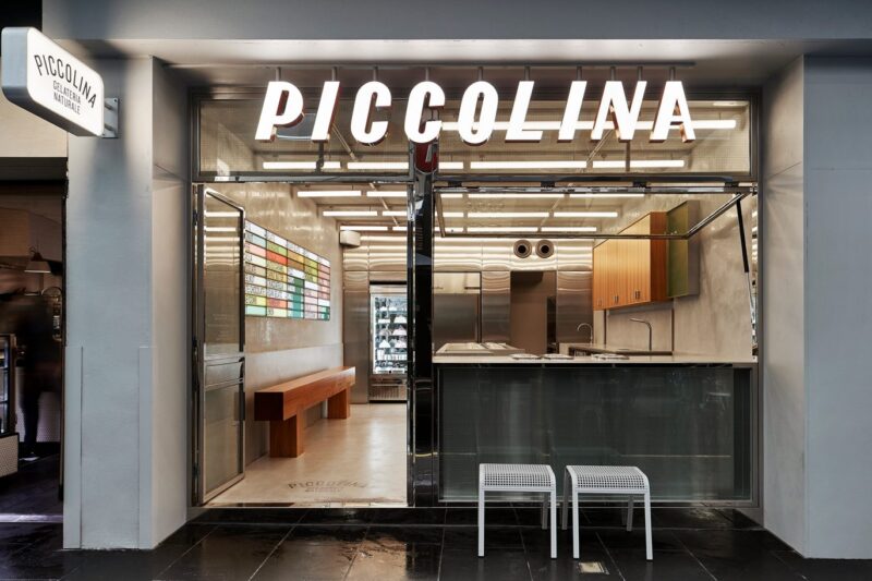 Hecker Guthrie丨里士满创意冰淇淋店-Piccolina