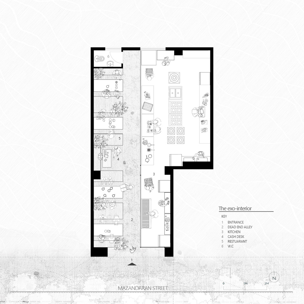餐厅设计,Paad Architects,伊朗,餐厅设计案例,国外餐厅设计,街边小店设计,创意餐厅设计案例