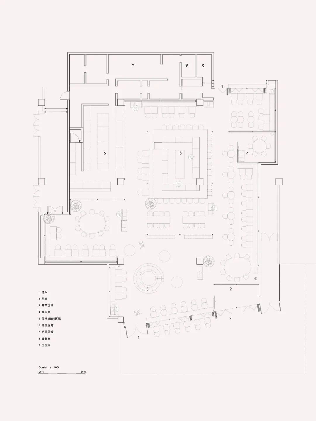 BloomDesign,绽放设计,老乡鸡北京旗舰店,老乡鸡,中式快餐,快餐店设计案例,餐厅设计案例,老乡鸡餐厅,李宝龙,南鸿天,陈小虎