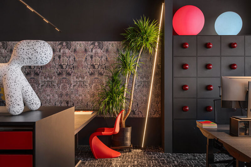 SALONE DEL SALON得德设计 | 465㎡，郑州沙龙办公室