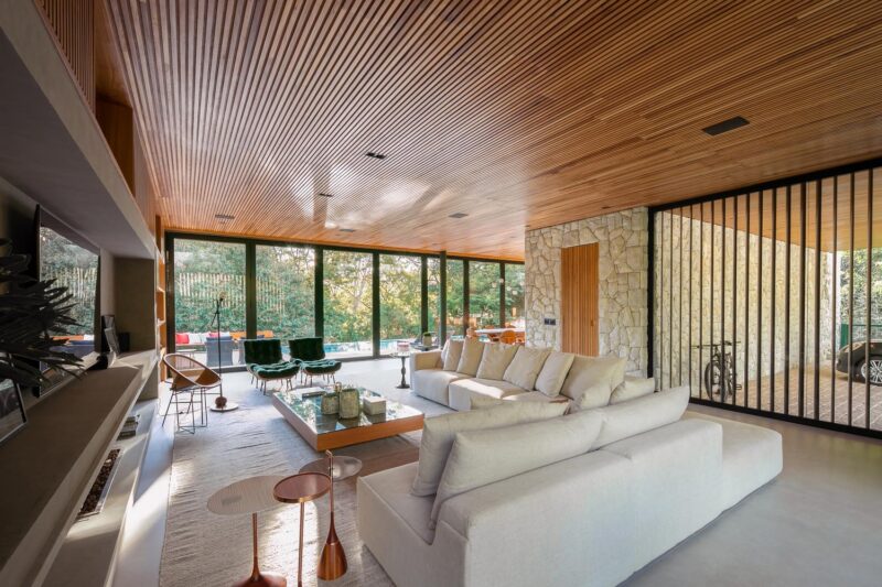 elluzzo Martinhao | 460㎡，圣保罗度假别墅-建筑师的家