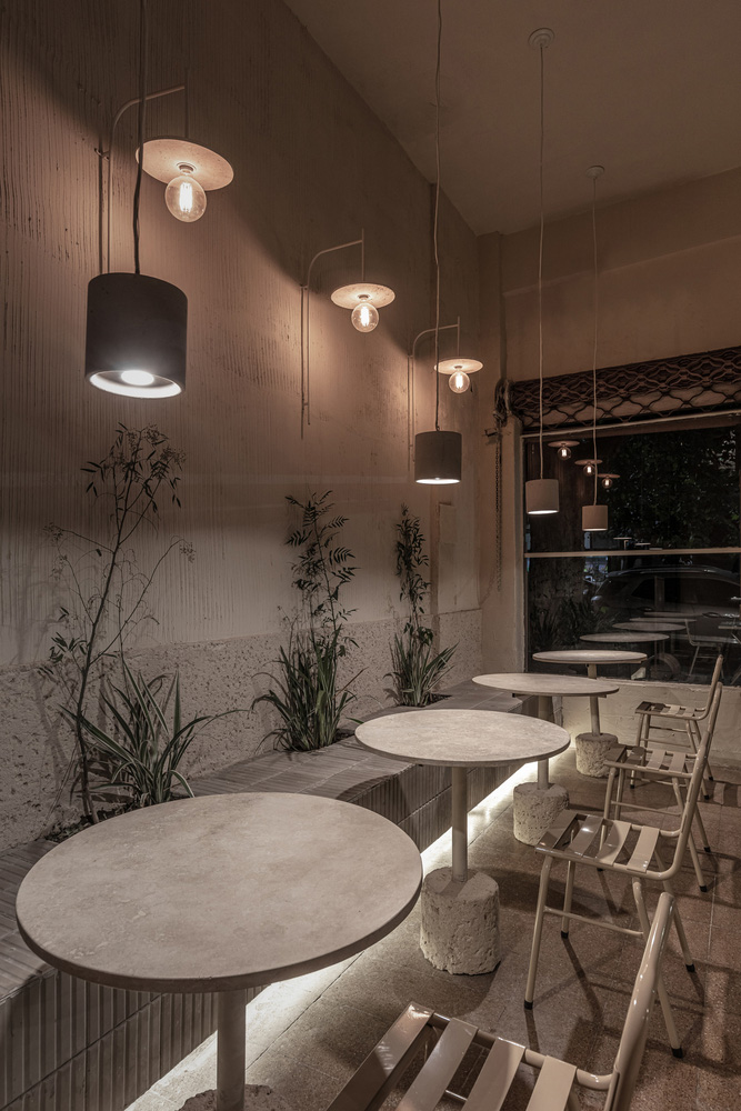 Estudio Grizzo Arquitectos,国外披萨店设计案例,餐厅设计,披萨店设计,50㎡,阿根廷,沙色美学,创意餐厅
