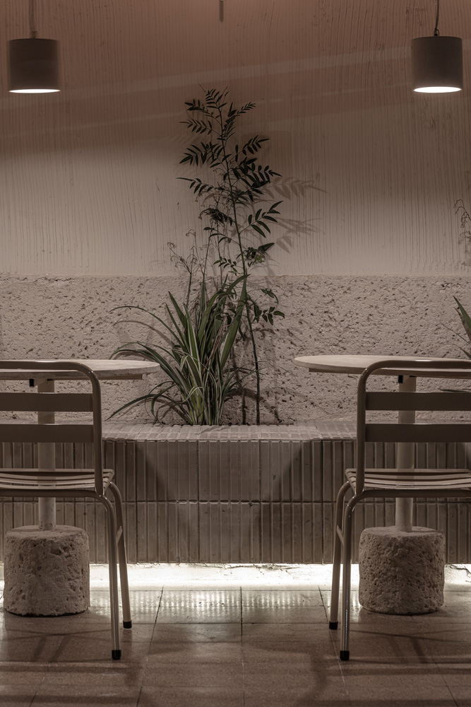 Estudio Grizzo Arquitectos,国外披萨店设计案例,餐厅设计,披萨店设计,50㎡,阿根廷,沙色美学,创意餐厅