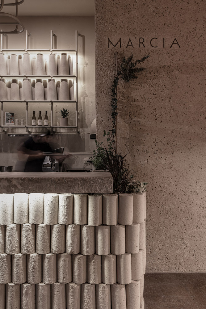 Estudio Grizzo Arquitectos,国外披萨店设计案例,餐厅设计,披萨店设计,50㎡,阿根廷,沙色美学,创意餐厅