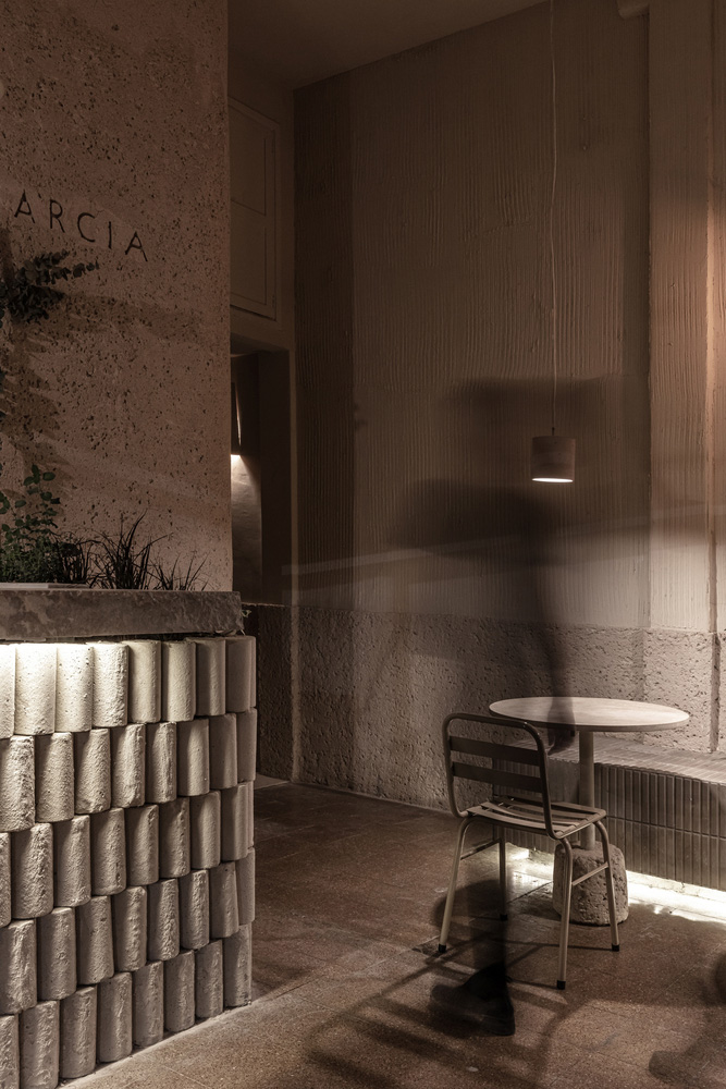 Estudio Grizzo Arquitectos,国外披萨店设计案例,餐厅设计,披萨店设计,50㎡,阿根廷,沙色美学,创意餐厅