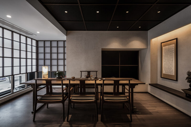 門觉建筑 | 嘉兴“一径抱幽山,居然城市间”-垂直园林里的茶室