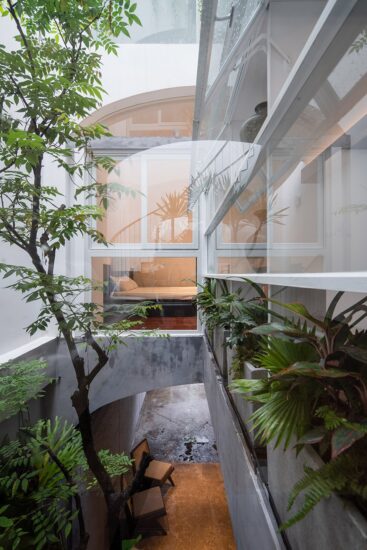 rear studio｜4m*17m，越南独栋住宅K之家