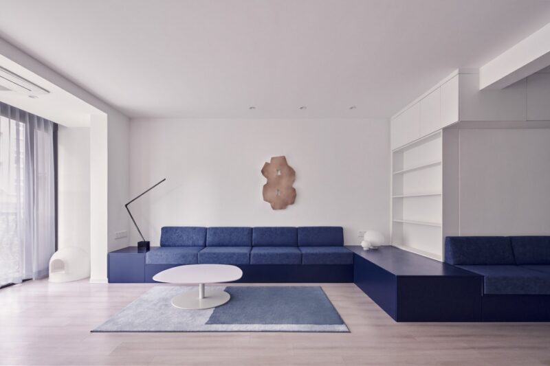 〇筑设计 | 120㎡，上海CK home-单身住宅