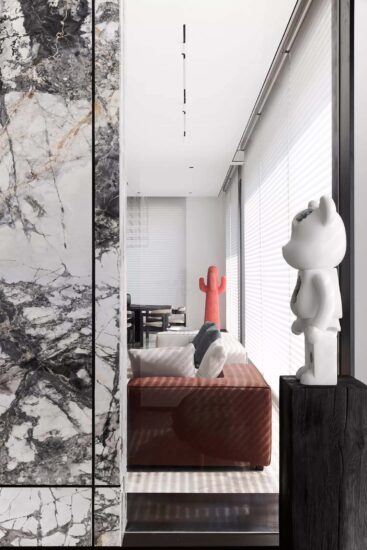 常恩设计事务所 | 600㎡,上海别墅-秩序构建简约之美