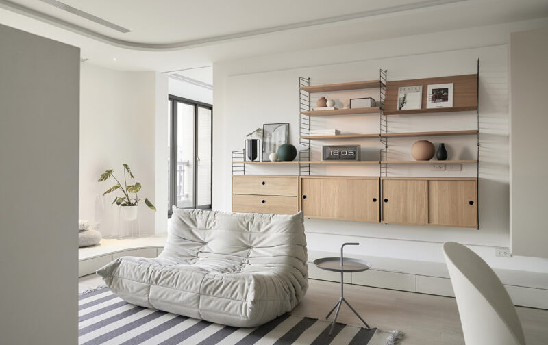 Nordico Studio | 90㎡，白色、健康、自然北欧风!