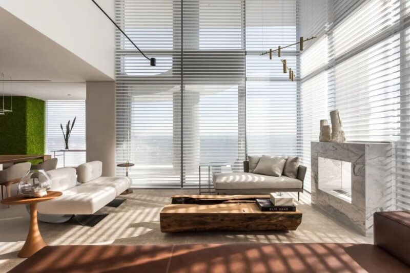 Giuliano Marchiorato Arquitetos｜330㎡，巴西库里提巴顶层复式