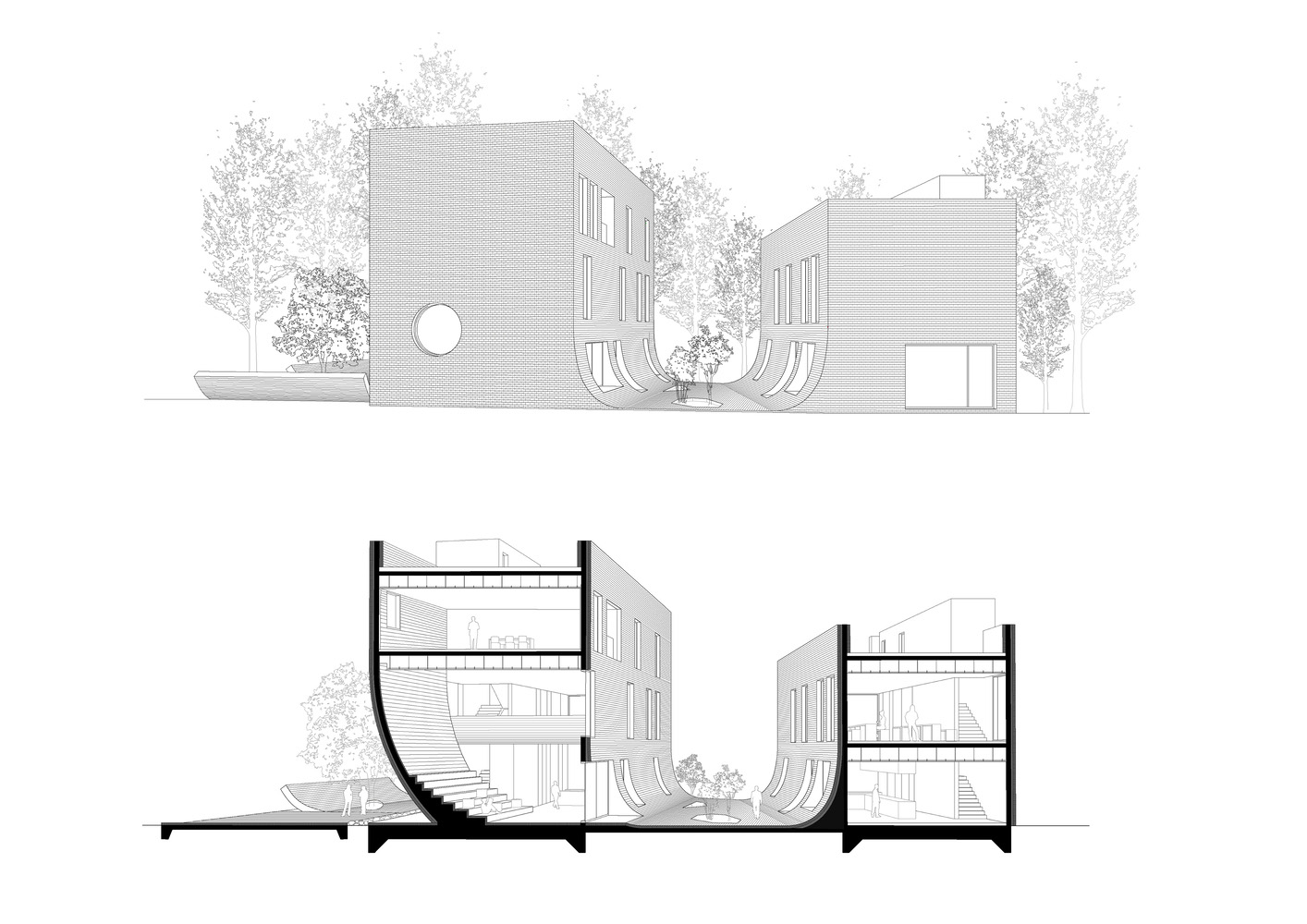 NAMELESS Architecture,咖啡厅设计,咖啡厅设计案例,咖啡厅设计方案,国外咖啡厅设计,Café Teri