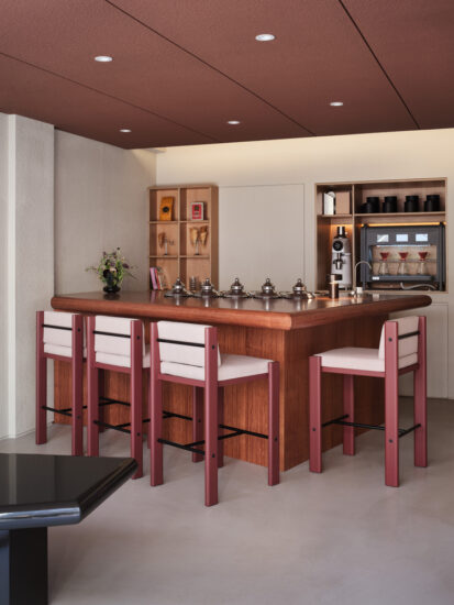 WARP AND WOOF | 35㎡，韩国PINOCCHIO冰淇淋+咖啡店