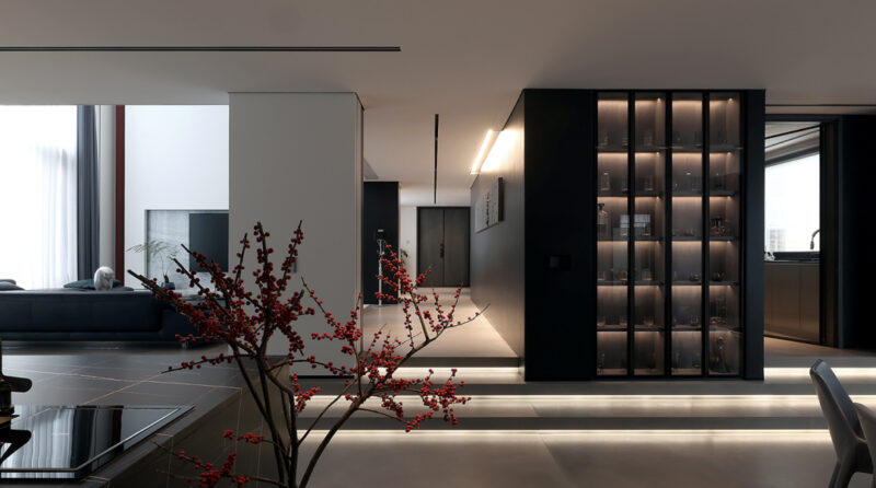 张鑫设计 | 1000㎡,上海佘山极简别墅