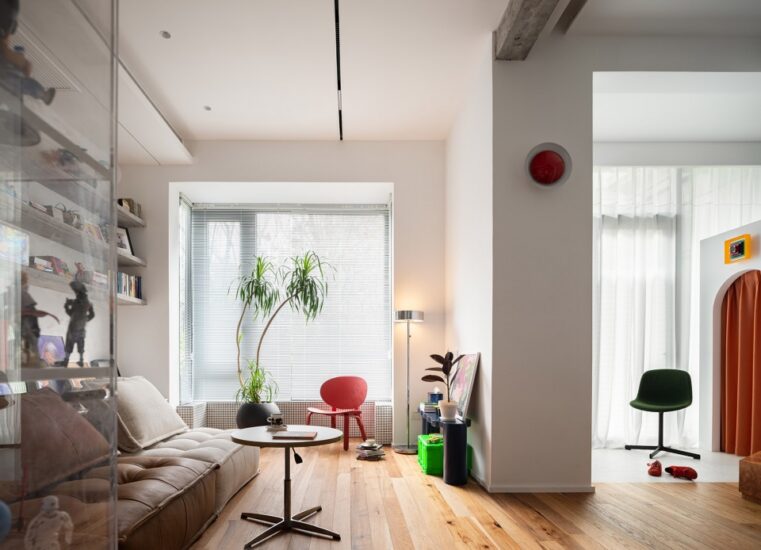 山止川行设计 | 98㎡南京，一个自由放任没有规则的家