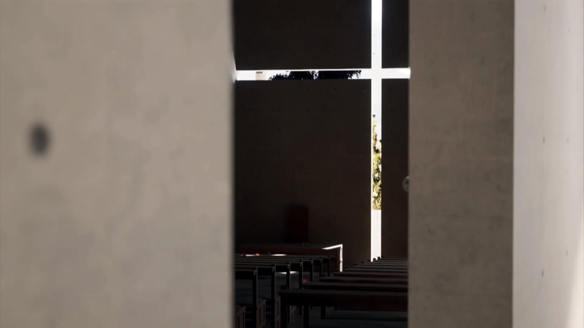 安藤忠雄,光之教堂,建筑大师,光之教堂解读,光之教堂视频,Church of the Light,风之教堂,普利兹克奖建筑大师,水之教堂,Ando Tadao