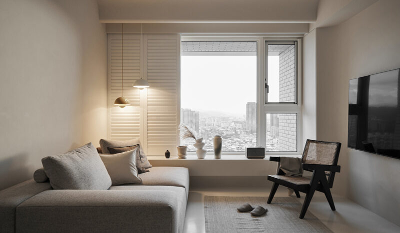 寓子设计 | 85㎡，盐系风格的纯粹浪漫小宅