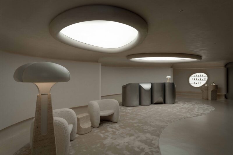 NC Design + Architecture | 香港以蘑菇为灵感的洞穴式医疗美容中心