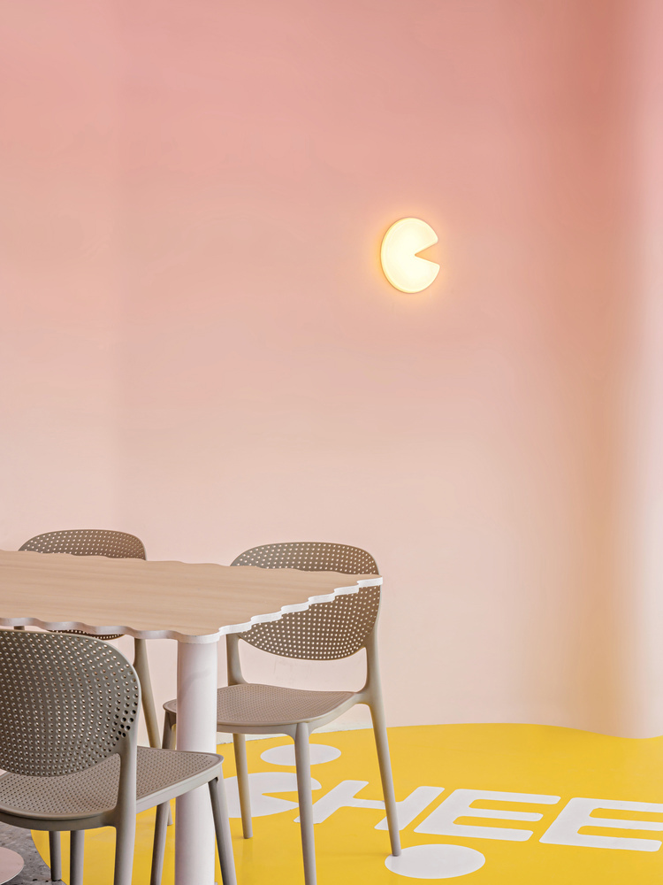 KSOUL Studio,餐厅设计案例,245㎡,网红餐厅,CHEE-SE Restaurant,越南西宁,炸鸡餐厅,甜甜圈餐厅,韩国美食餐厅