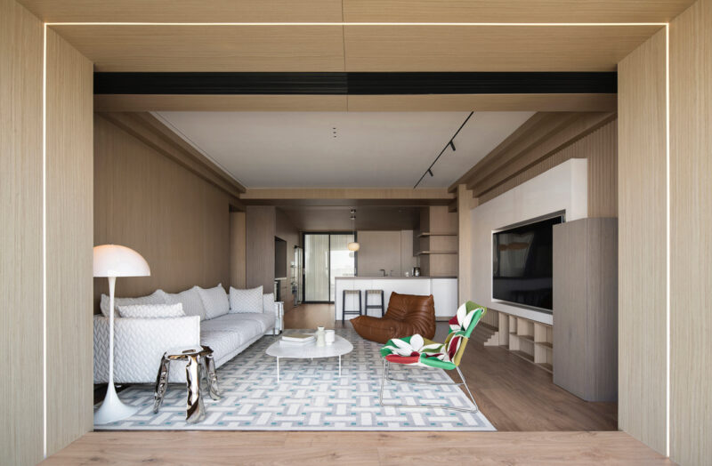 一点设计 | 180㎡，佛山自然之家-静谧归心