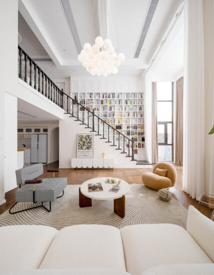 飞墨设计 | 296㎡，合肥轻奢复式住宅