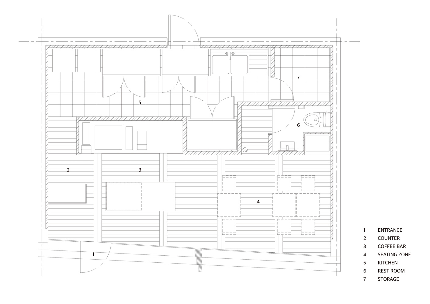 Bricol Lab,咖啡厅设计案例,49㎡,韩国首尔,咖啡厅设计,Hrr Café,咖啡店设计案例,咖啡厅装修,国外咖啡厅设计