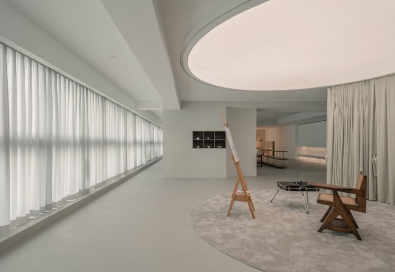 衡建筑 | 258㎡，顺德S居所-画家的家