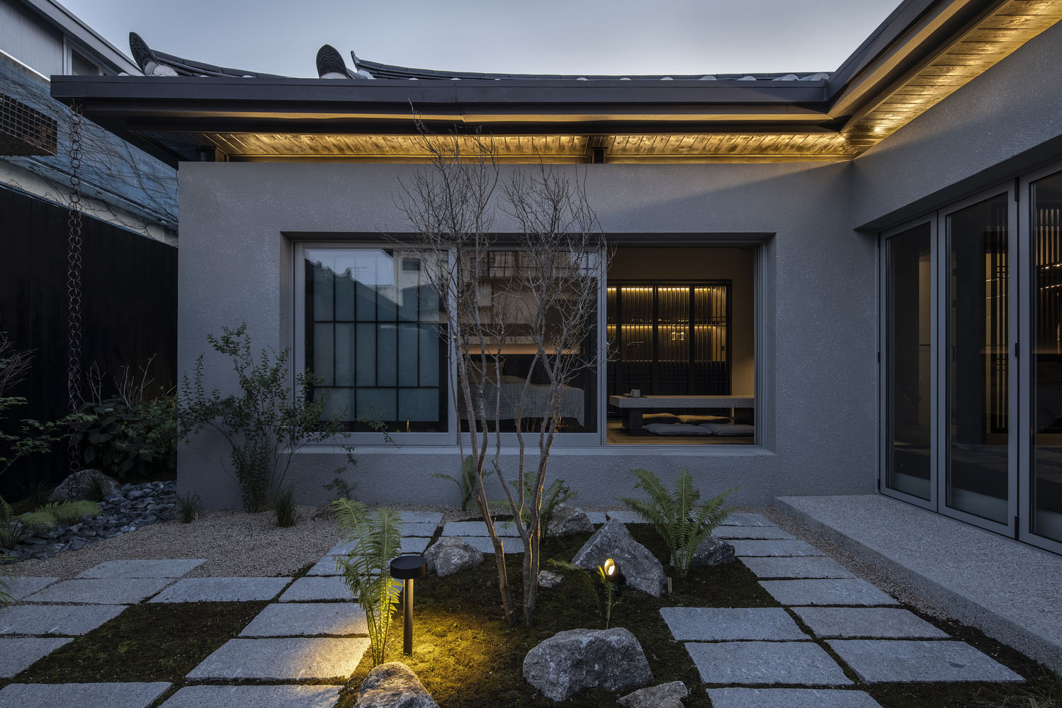 STAY Architects,韩屋设计案例,小公寓设计案例,韩国,45㎡,侘寂,公寓装修,小馀情·韩屋,wabi sabi,侘寂美学