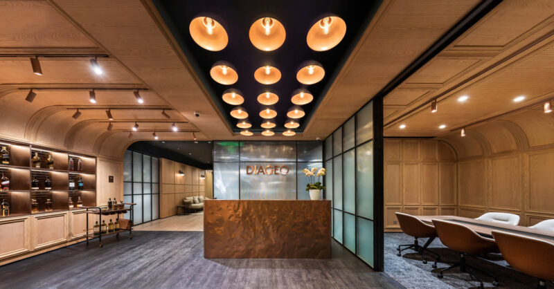 M Moser 穆氏设计 | 上海的帝亚吉欧总部办公室