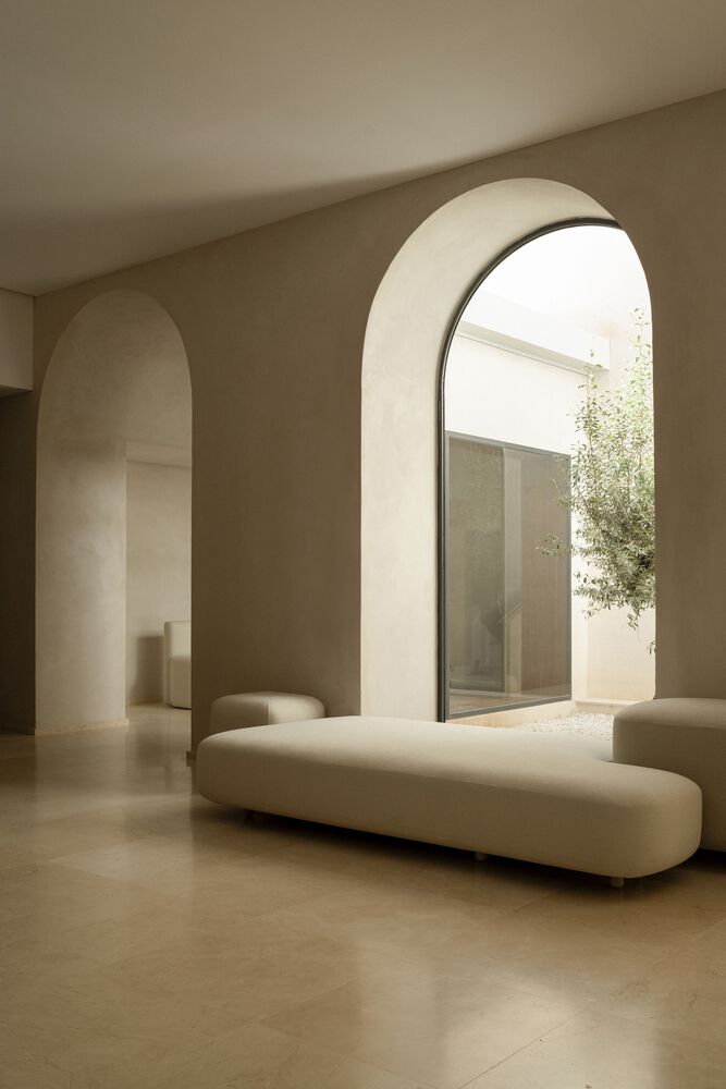 ERRE arquitectura,诊所设计案例,西班牙,350㎡,诊所设计,Alejandría,微水泥,健康护理,诊所设计方案,诊所设计平面图