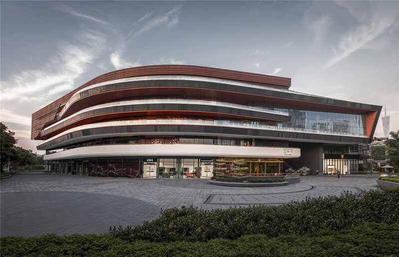 扉建筑 FEI Architects | 广州二沙岛文立方：一座垂直的街道美术馆