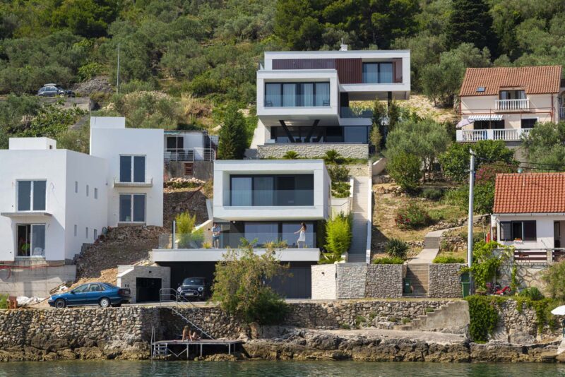 SODAA | 480㎡，克罗地亚“梯田”式海景度假别墅