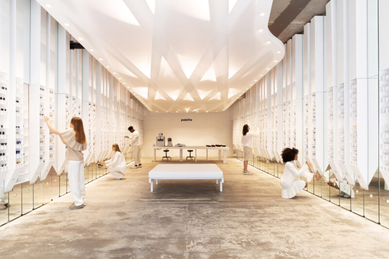 zU-studio | 200㎡，比利时Polette创意零售店设计