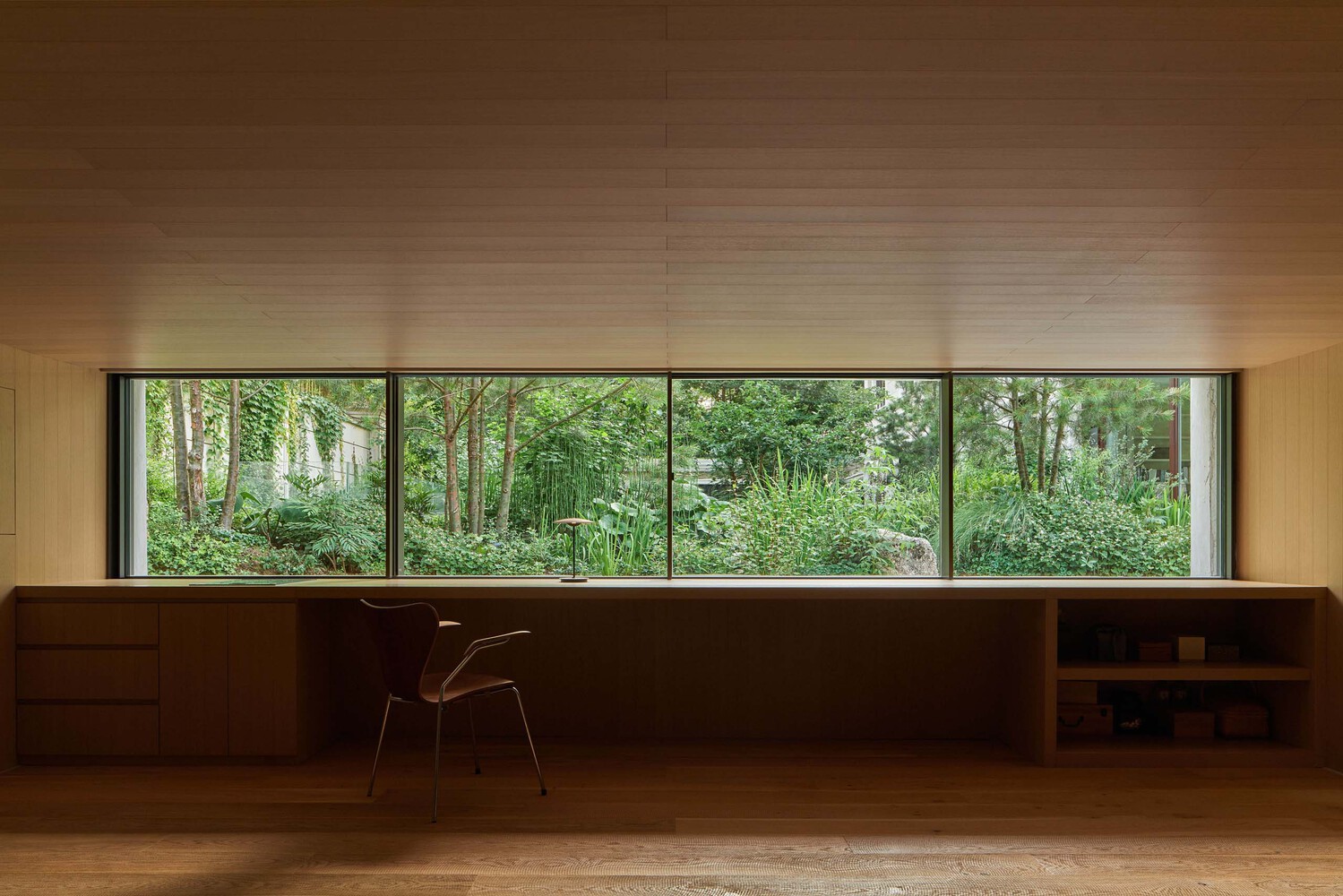 茶室设计,茶室设计案例,Studio Ku Kan Nai,林间茶室,上海茶室设计,上海,空间里建筑设计事务所,Underwood Teahouse