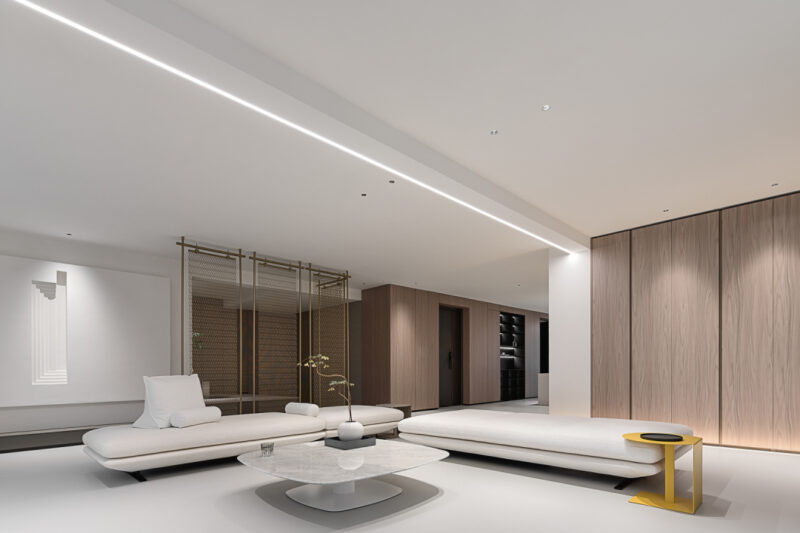 映空间设计 | 270㎡，无锡江阴极简大平层