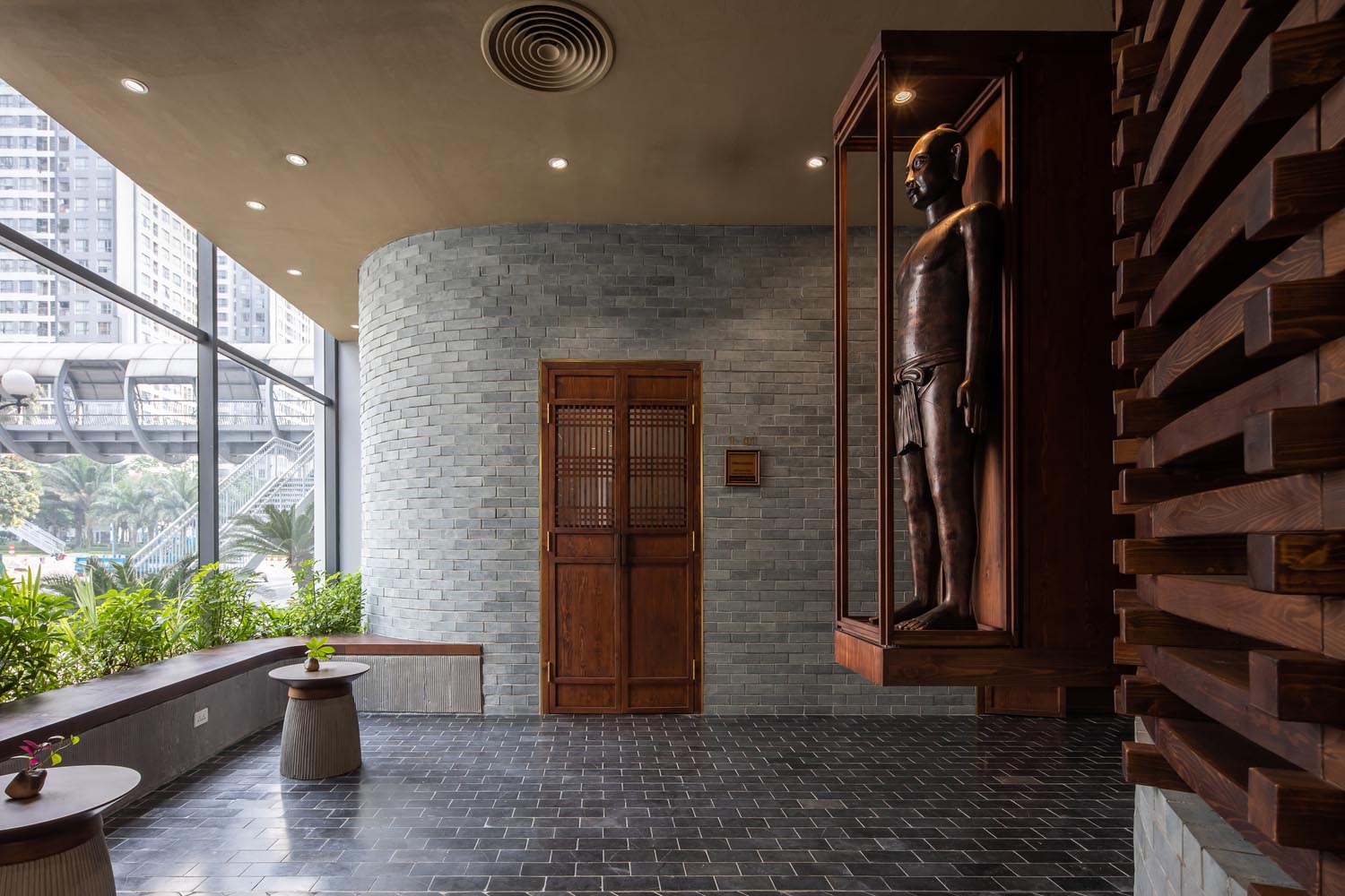 诊所设计,国外诊所设计,诊所设计案例,ODDO architects,越南,河内,中医诊所,独立诊所设计,Phong Kham Yhct,新中式诊所,新中式方案设计