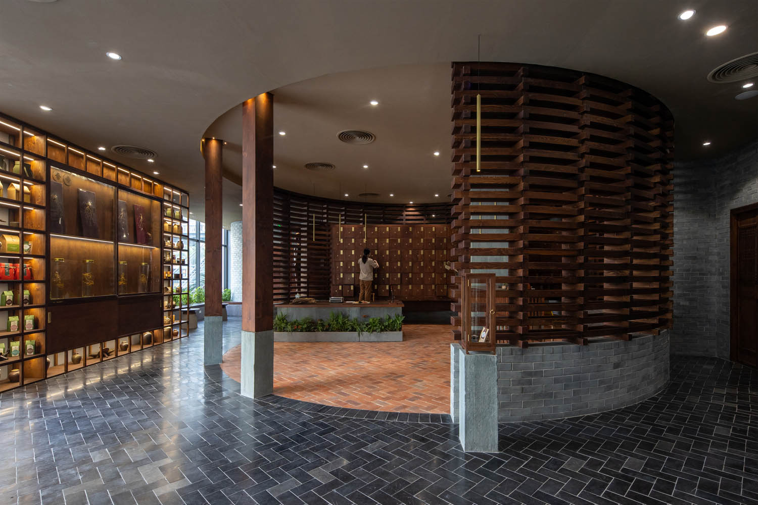 诊所设计,国外诊所设计,诊所设计案例,ODDO architects,越南,河内,中医诊所,独立诊所设计,Phong Kham Yhct,新中式诊所,新中式方案设计