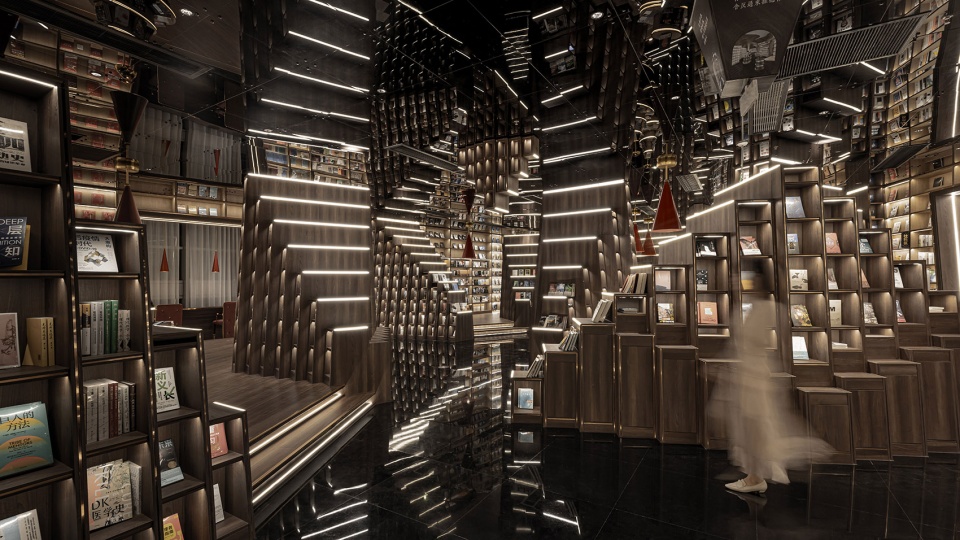 书店设计,零售店设计,台州书店设计,书店设计案例,网红书店,网红书店设计,钟书阁,腾达钟书阁,台州钟书阁,钟书阁书店,书店零售店,伊塔诺建筑设计,伊塔诺建筑