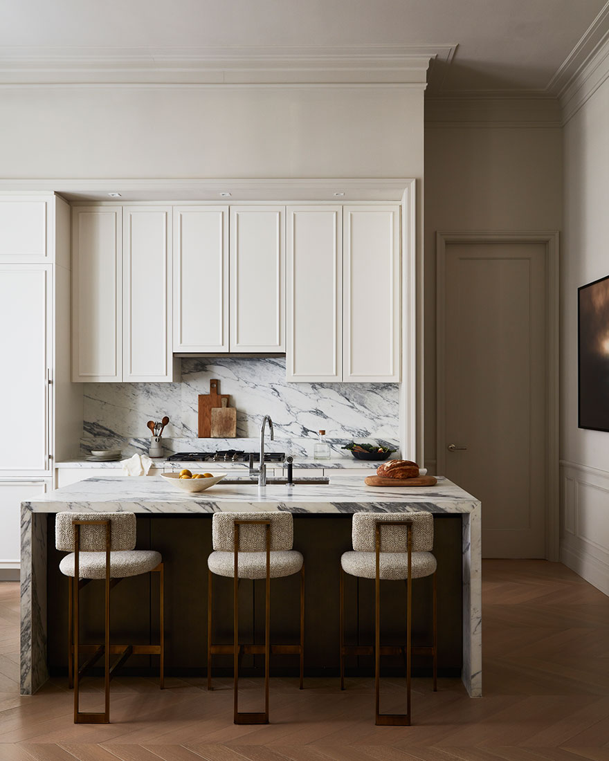 Carlyle Designs,公寓设计,139㎡,曼哈顿,大平层装修,现代优雅,大平层设计案例,中性色,国外公寓设计案例