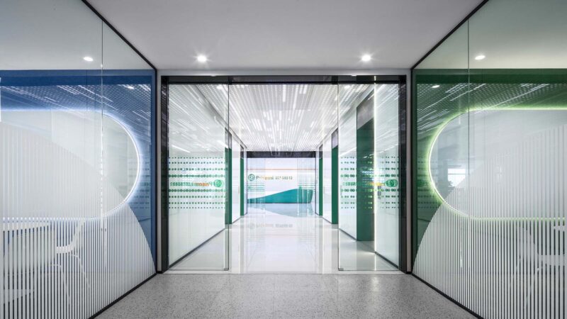 时象空间设计 | 上海芯导科技公司办公室-万物向芯 聚导而生