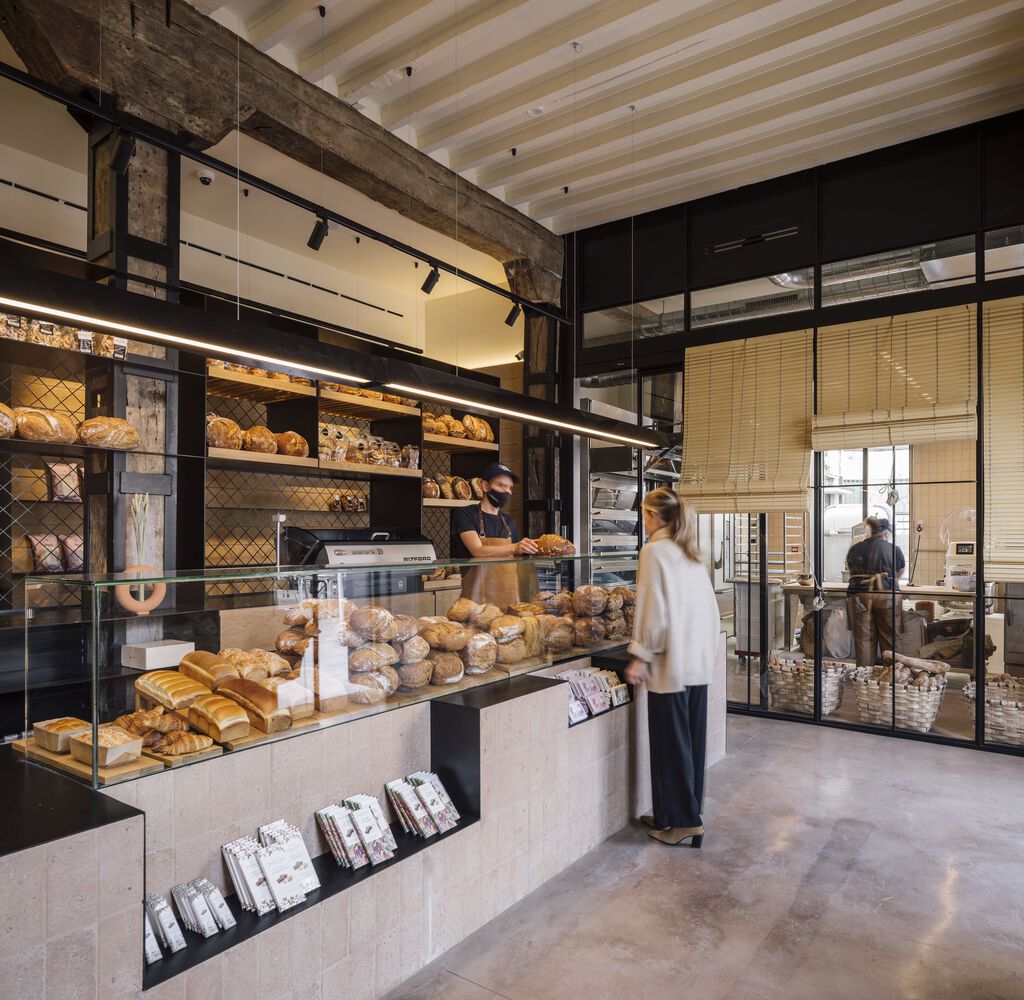 国外面包店设计,面包店设计案例,面包店设计,烘焙店设计,甜品店,西班牙,Zooco Estudio,Panistas Bakery