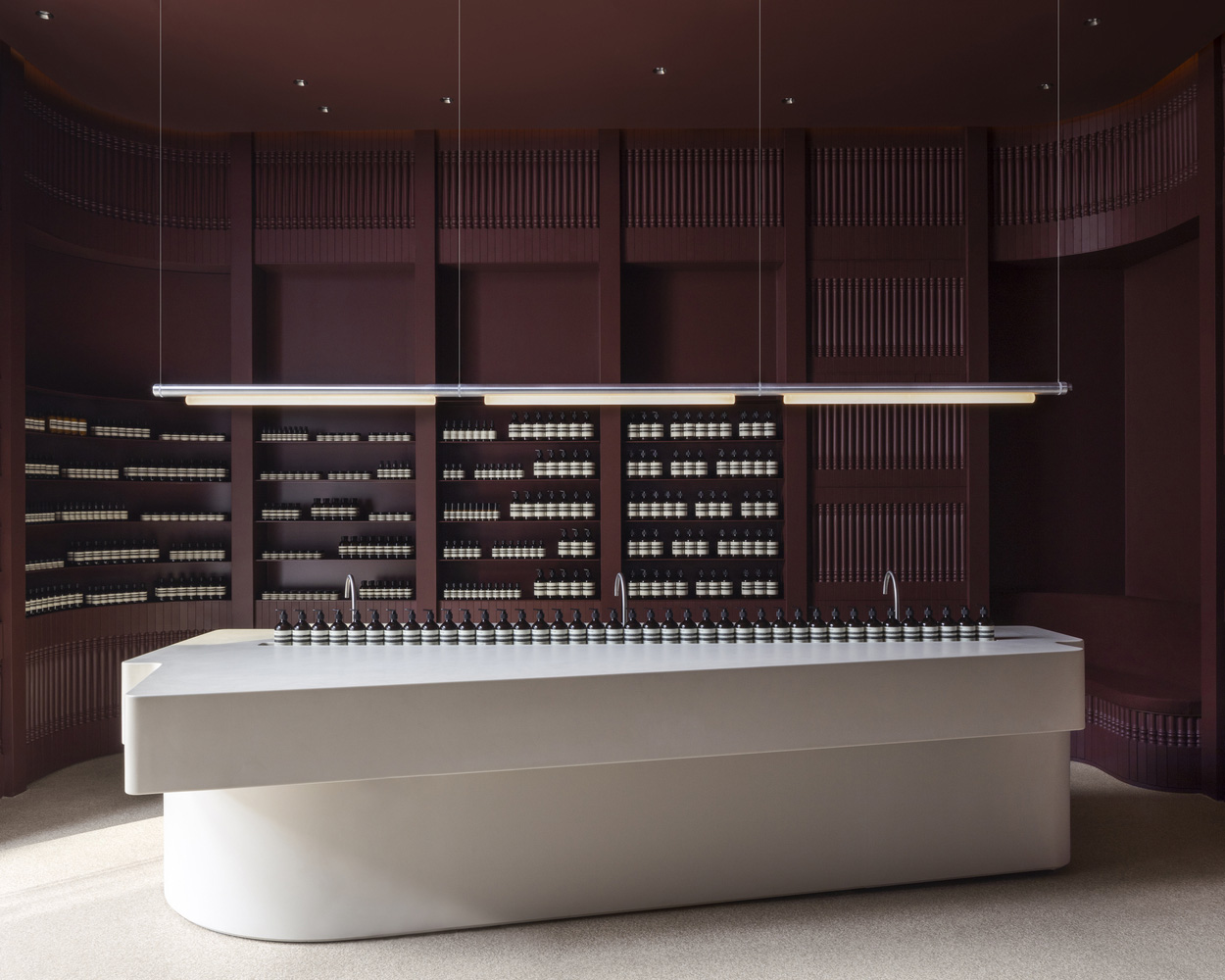 Aesop,Aesop店设计,Aesop店铺,零售店设计,香水店设计,化妆品店,品牌体验店,伊索化妆品店,Odami,加拿大,伊索体验店