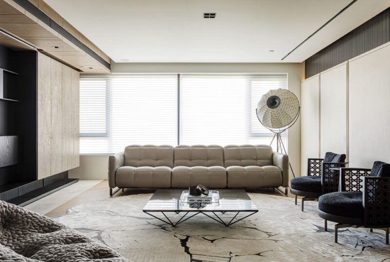 行十设计 | 200㎡，北京大平层-方亭