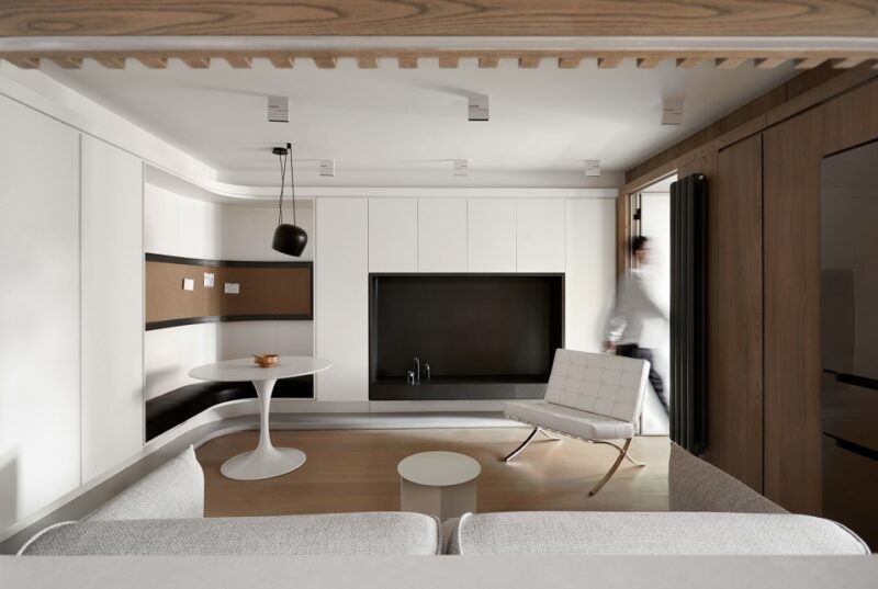 行十设计 | 53㎡，北京天井里的豪宅